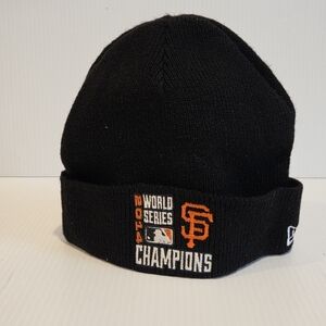 San Fransisco Giants Beanie World Series Champions 2014 New Era MLB Black OS